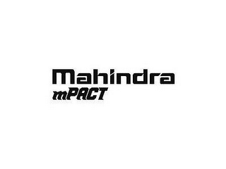 MAHINDRA MPACT logo