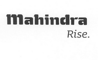 MAHINDRA RISE. logo
