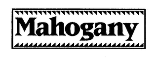MAHOGANY logo