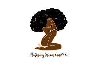 MAHOGANY BROWN CANDLE CO. logo