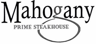 MAHOGANY PRIME STEAK HOUSE logo