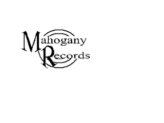 MAHOGANY RECORDS logo
