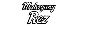 MAHOGANY REZ logo