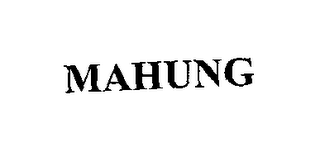MAHUNG logo