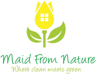 MAID FROM NATURE WHERE CLEAN MEETS GREEN logo