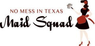 MAID SQUAD NO MESS IN TEXAS logo