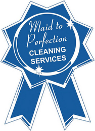 MAID TO PERFECTION CLEANING SERVICES logo