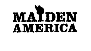 MAIDEN AMERICA logo
