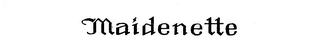 MAIDENETTE logo
