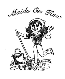 MAIDS ON TIME logo