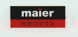 MAIER SPORTS logo