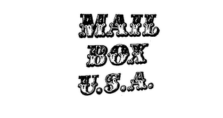 MAIL BOX U.S.A. logo