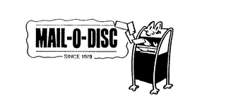 MAIL-O-DISC SINCE 1979 logo