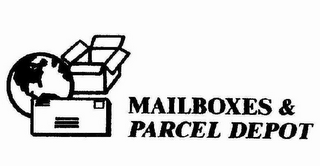MAILBOXES & PARCEL DEPOT logo