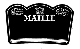 MAILLE 1747 QUEMAILLE. 1747 QUE MAILLE logo