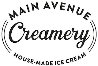 MAIN AVENUE CREAMERY HOUSE-MADE ICE CREAM logo