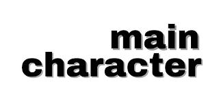 MAIN CHARACTER logo