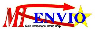 MAIN INTERNATIONAL GROUP CORP. MI ENVIO logo