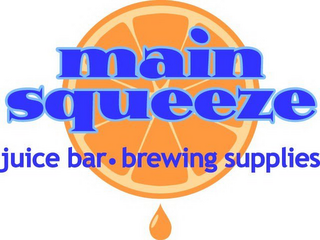 MAIN SQUEEZE JUICE BAR * BREWING SUPPLIES logo