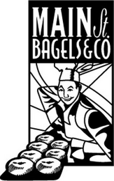 MAIN ST. BAGELS & CO logo