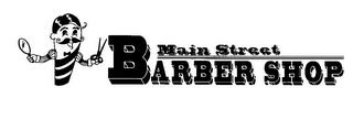 MAIN STREET BARBER SHOP logo