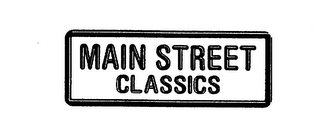 MAIN STREET CLASSICS logo
