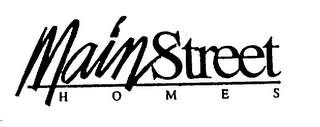 MAIN STREET HOMES logo