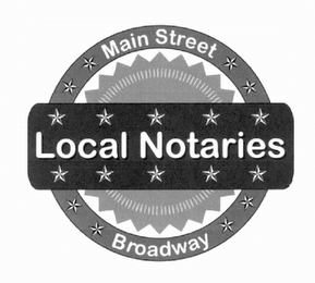 MAIN STREET LOCAL NOTARIES BROADWAY logo