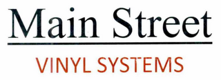 MAIN STREET VINYL SYSTEMS logo