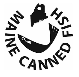 MAINE CANNED FISH logo