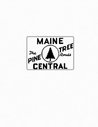 MAINE CENTRAL THE PINE TREE ROUTE logo