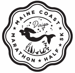MAINE COAST DIRIGO MARATHON HALF 5K logo