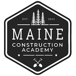 MAINE CONSTRUCTION ACADEMY EST. 2022 logo