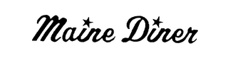 MAINE DINER logo