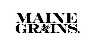 MAINE GRAINS. logo