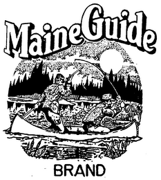 MAINE GUIDE BRAND logo