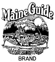 MAINE GUIDE BRAND logo