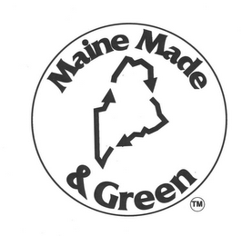 MAINE MADE & GREEN logo