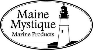 MAINE MYSTIQUE MARINE PRODUCTS logo