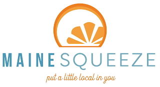MAINE SQUEEZE PUT A LITTLE LOCAL IN YOU logo
