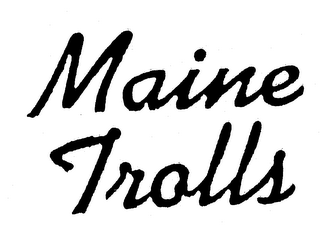 MAINE TROLLS logo