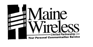MAINE WIRELESS LIMITED PARTNERSHIP YOUR PERSONAL COMMUNICATION SERVICE logo