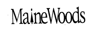 MAINE WOODS logo