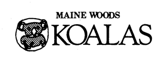 MAINE WOODS KOALAS logo
