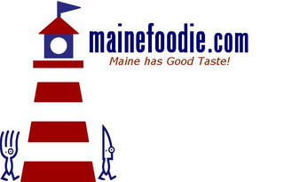 MAINEFOODIE.COM MAINE HAS GOOD TASTE! logo