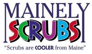 MAINELY SCRUBS logo