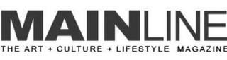 MAINLINE THE ART + CULTURE + LIFESTYLE MAGAZINE logo