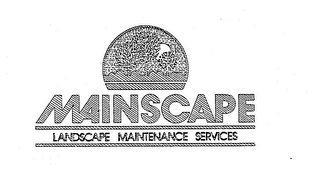 MAINSCAPE LANDSCAPE MAINTENANCE SERVICES logo