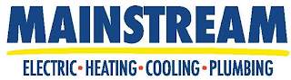 MAINSTREAM ELECTRIC • HEATING • COOLING • PLUMBING logo
