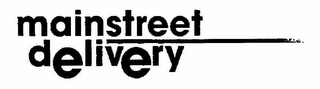 MAINSTREET DELIVERY logo
